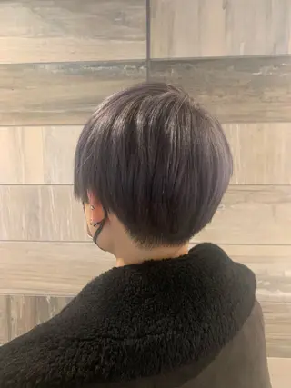 カラー はまだ まりなのヘアスタイル