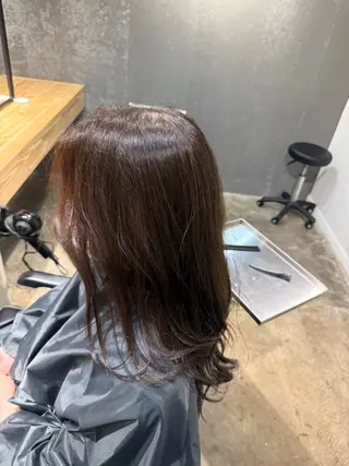 カラー 西村 颯世のヘアスタイル
