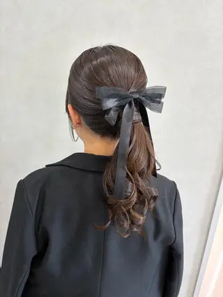 ヘアアレンジ 前田 香恋のヘアスタイル