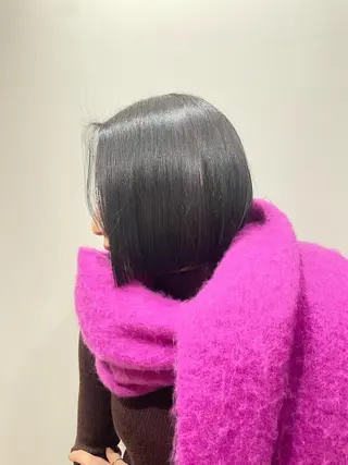 ミディアム ら んのヘアスタイル