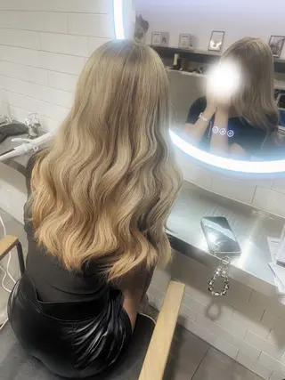 ロング Li'a【リア】 Sanaのヘアスタイル