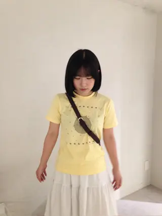 ミディアム カラー nanoha ‪ ꪔ̤のヘアスタイル
