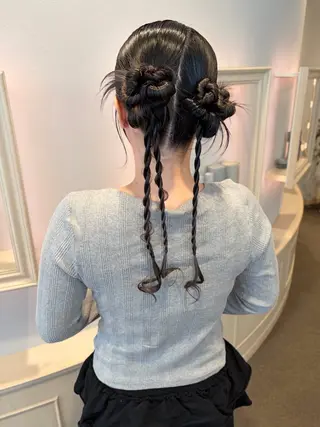 ヘアアレンジ サソウ ユリエ🥥のヘアスタイル