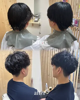 パーマ メンズ akane/大和田 駅/ Garanceのヘアスタイル
