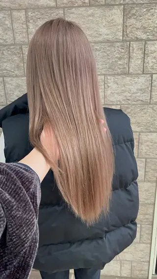 ロング カラー 東條 克義のヘアスタイル