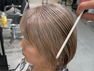 ショート カラー ⭕️白髪のお悩み 解決します⭕️のヘアスタイル