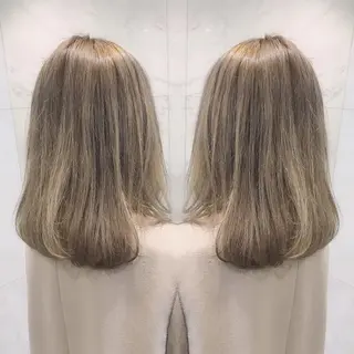 ミディアム カラー 重政 和樹のヘアスタイル