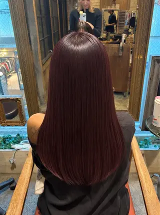 カラー たかの ゆめなのヘアスタイル