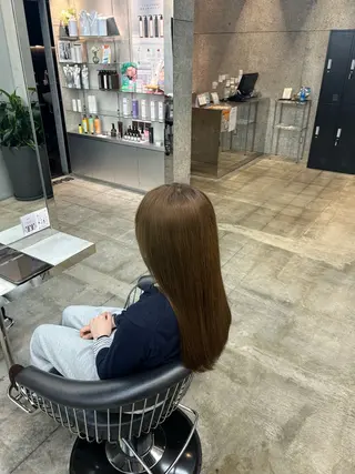 カラー 水戸/透明感カラー✨ 長谷川凌久のヘアスタイル