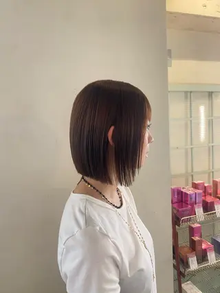 ミディアム ORe'S HAIR BE GLaDユウナのヘアスタイル