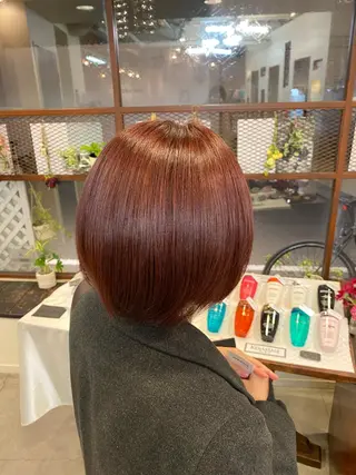 ショート カラー ウチダ ユウヤのヘアスタイル