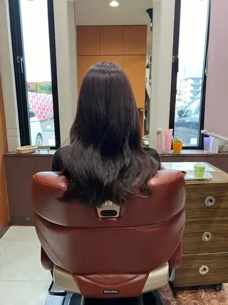 セミロング 藤田 竜成のヘアスタイル