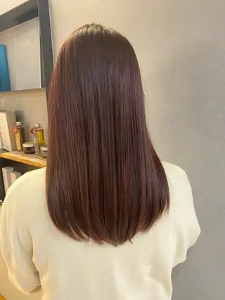 カラー やまもとゆうり 艶カラー🫧のヘアスタイル