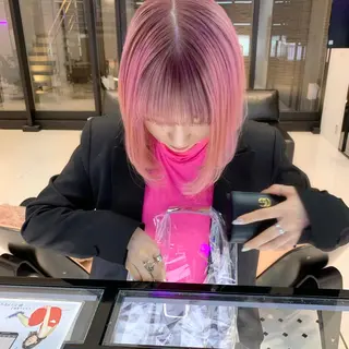 ミディアム カラー レイヤーカット🪽 カネコミユのヘアスタイル