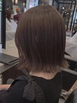 ミディアム カラー 関口 友菜のヘアスタイル