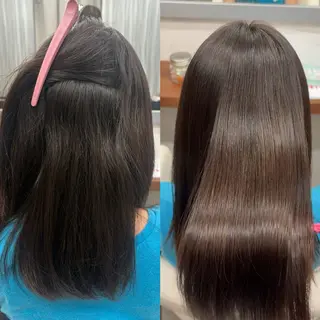パーマ 🩵ワンカラー／ 銀座／mayu🩵のヘアスタイル
