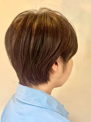 ショート カラー 髪質改善 曳舟FUKUDAのヘアスタイル