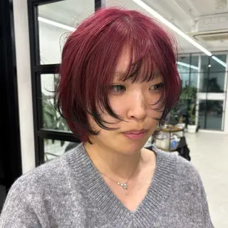 ショート カラー 矢場町/8時-22時 JILLSTUDIOのヘアスタイル