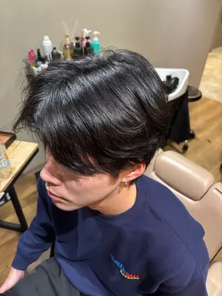 メンズ 生川 流好のヘアスタイル
