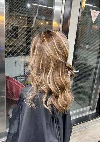 セミロング カラー ヘアアレンジ 指名数No.1 /NAOYAのヘアスタイル