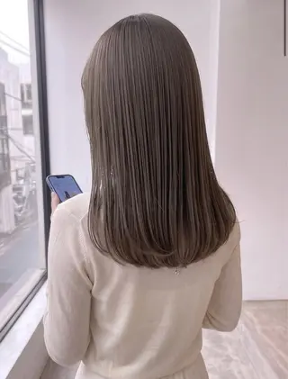 ロング カラー ⭐️モデル大募集⭐️ 森下ゆうき⭐️のヘアスタイル