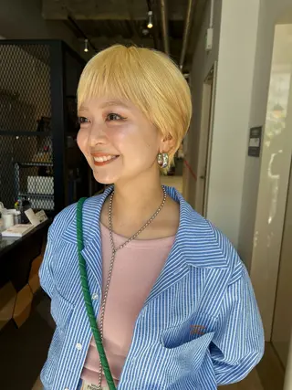 ショート 大澤 叶方のヘアスタイル