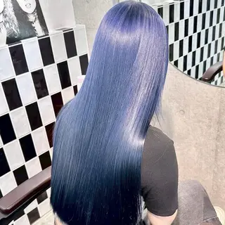 ロング カラー ✨ブリーチカラー× 艶髪SUZU🛼🫧のヘアスタイル