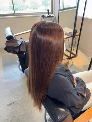 ロング 大藤 守遥のヘアスタイル