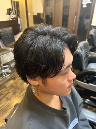 ミディアム メンズ RYOMA (リョーマ)のヘアスタイル