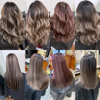 セミロング 穐田 司樹のヘアスタイル