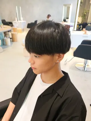 ショート 金子 翔紀のヘアスタイル