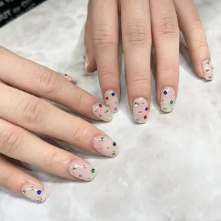 ネイル 粕屋ネイル&耳つぼ 🫧Natsumiのネイルデザイン