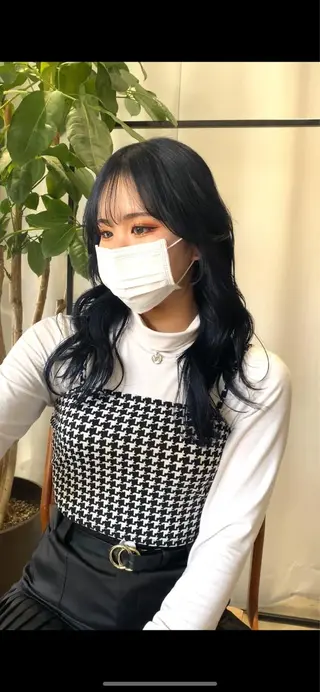 セミロング カラー ♡レイヤーカット れお♡のヘアスタイル