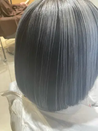 ミディアム 最高峰美髪矯正No1 toshiのヘアスタイル