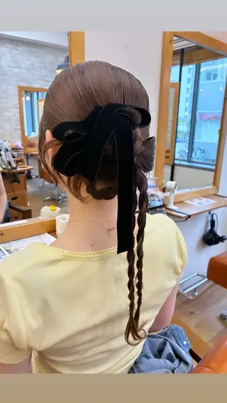 ロング ヘアアレンジ KAREN🕊️ 大宮美容室のヘアスタイル