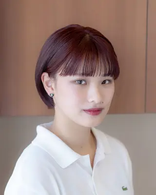 ショート カラー 松尾 泰伸のヘアスタイル