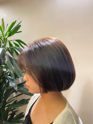 ミディアム グラングリーン大阪 savoirサキモトのヘアスタイル