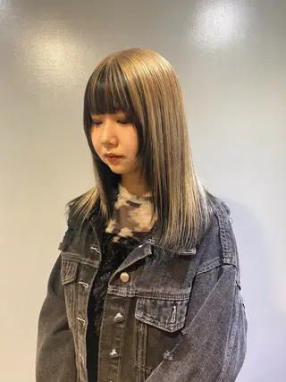 カラー 盛れるレイヤー× ウルフMari🪽のヘアスタイル