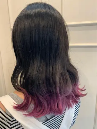 ミディアム カラー 🫟Blanco🫟 Color&Careのヘアスタイル