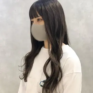 ロング 國生 香織のヘアスタイル