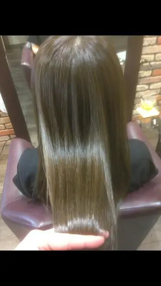 ロング カラー 辻 竜也　のヘアスタイル