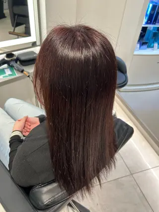 ロング カラー mayu なかもずのヘアスタイル