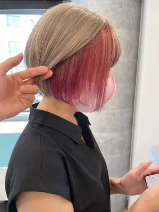 ショート Loob.TOKYO MIYA🌈のヘアスタイル