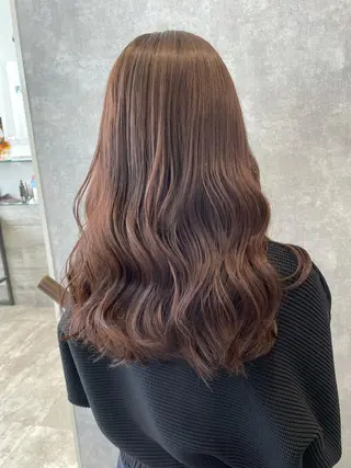 ロング カラー HAREru. モデル募集【戸塚】のヘアスタイル