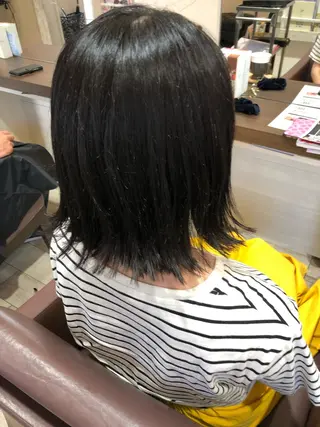 ショート カラー 上新庄NO1髪質改善 See.店長深田強のヘアスタイル
