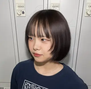 ショート カラー kiito HINA໒꒱୨୧のヘアスタイル