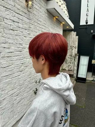 カラー メンズ SHO 👻原宿 /艶カラーのヘアスタイル