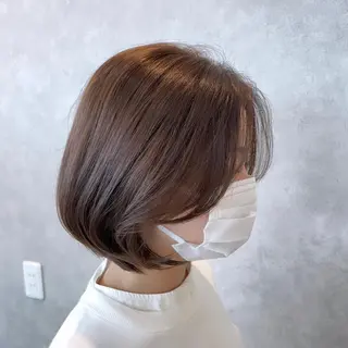 ショート カラー ヘアアレンジ REONA🪽✨薬院 レイヤーカット🫧のヘアスタイル