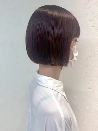 ショート ボブ/透明感カラー /さちかのヘアスタイル
