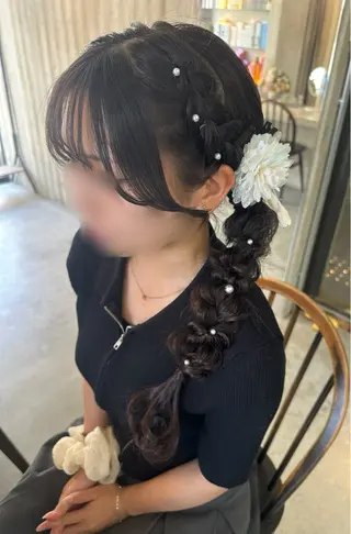 ロング RINO🤍🎀 𝑏𝑒𝑙𝑡𝑎のヘアスタイル